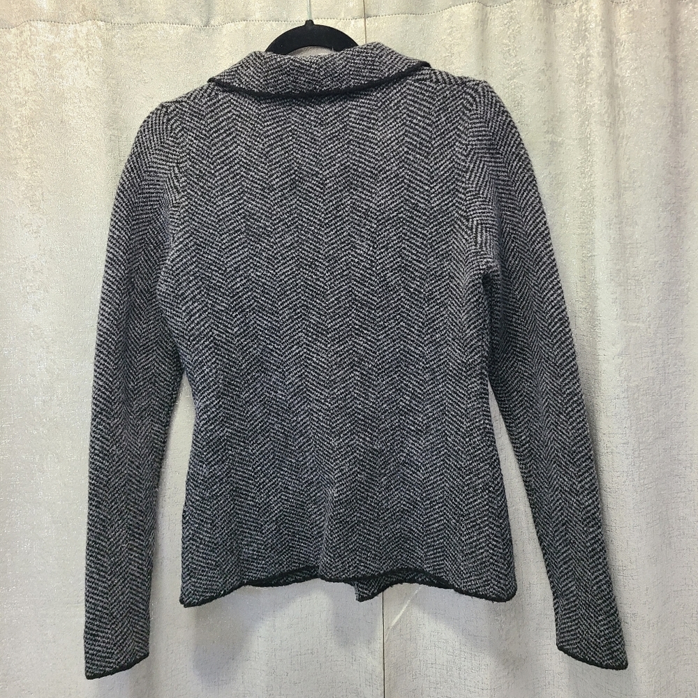 Cocogio Gray Herringbone Blazer‎ ITALY SMALL - Picture 12 of 15